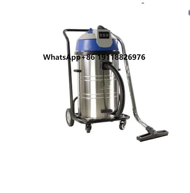 

Electric Small Industrial Wet Dry Vacuum Cleaners With 3 Motors 80L