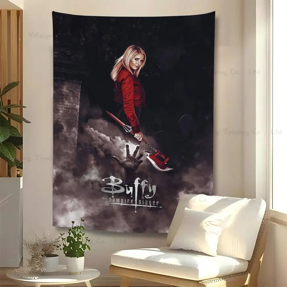 1 قطعة بافي مصاص الدماء القاتل الفيلم الكلاسيكي المطبوعة نسيج كبير الهبي الجدار الشنق البوهيمي جدار المفروشات ماندالا ديكور المنزل