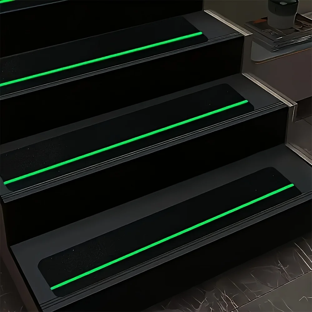 5/10pack Glow In The Dark Non Slip Grip Tape High Friction Anti Skid Stair Treads 15.24x60.96cm For Step Basement Indoor Outdoor