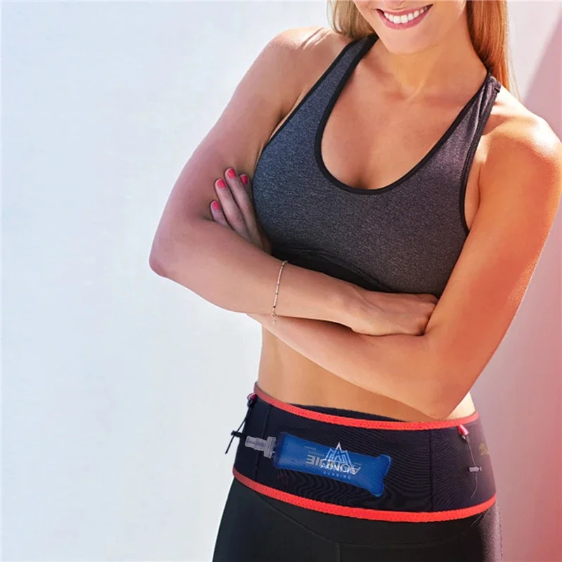 AONIJIE Running Waist Bag Men Women Trail Running Belt Hydration Waist Pack Phone Holder For Gym Fitness Jogging Marathon W938S
