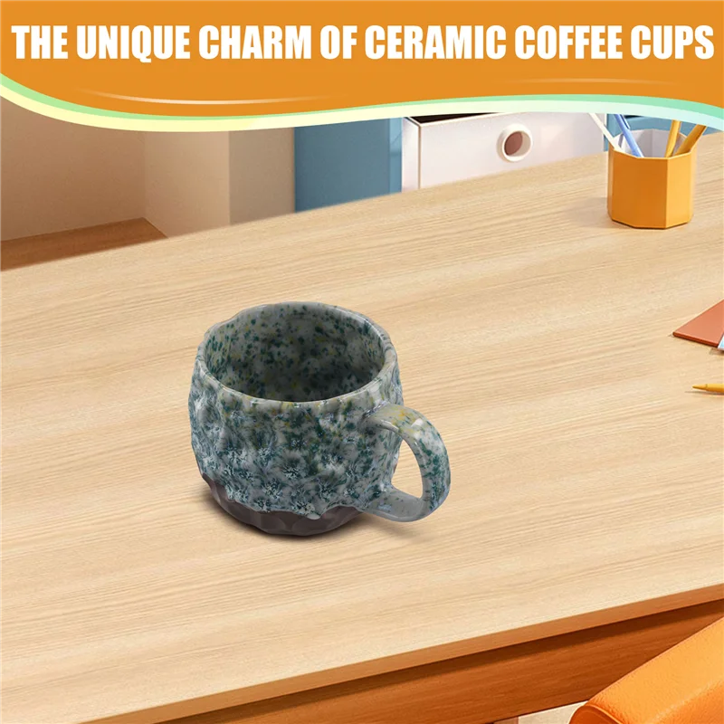 

AA01-Handmade Coffee Cups For Men And Women, Mugs Forcreative Couples, And Coarse Pottery Design.