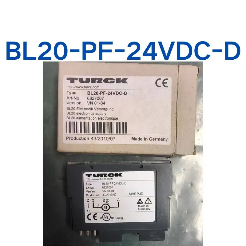 New Security Module BL20-PF-24VDC-D 6827007 Fast Shipping