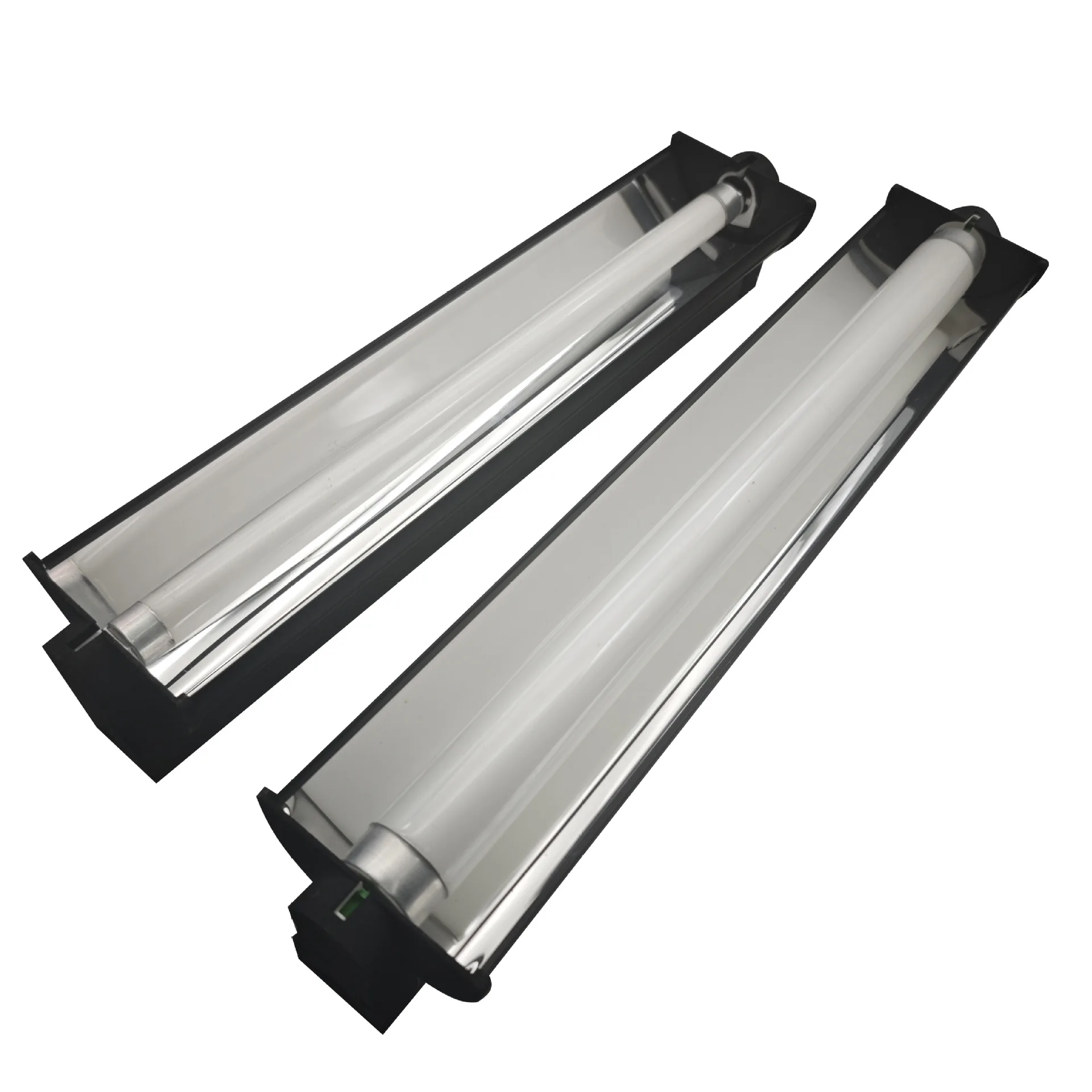 

T8 Inch Fluorescent Tube UVB Lighting Fixture Good Quality Black Reptile Vivarium Lamp for Pet Terrariums