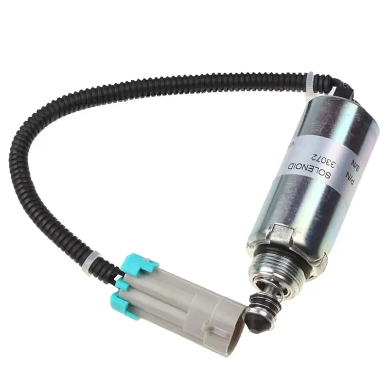 صمام لولبي New 12V Fuel Shutoff Solenoid Valve 33072 For GM 6.5L DS 1994-2002 Vehicle Replacement Part-AU62 الغاز والوقود — تفصيل 4