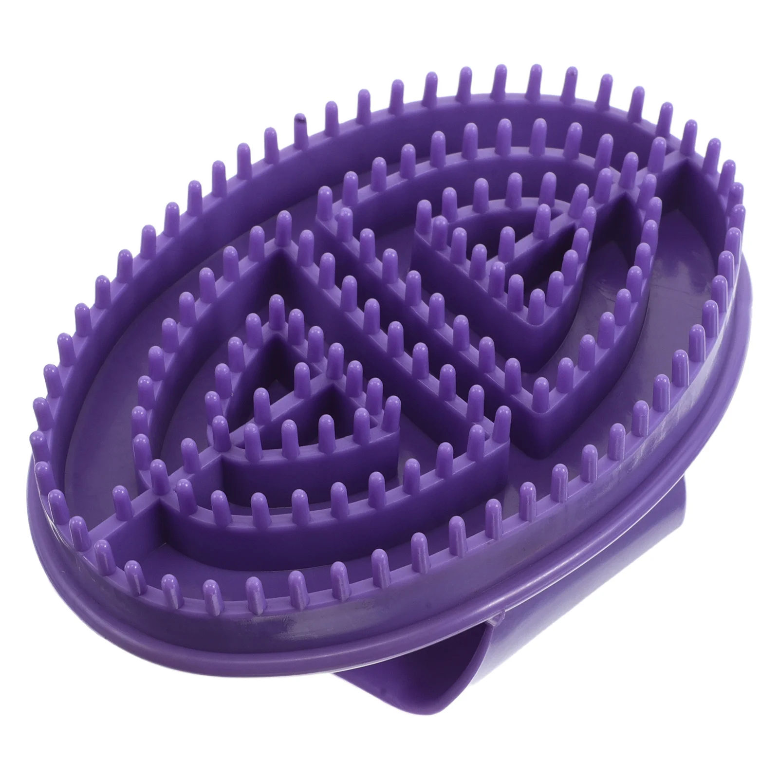 

Handheld Body Massage Brush Oil Applicator Muscle Relaxation Portable Massage Tool Oval Cleaning Comb Waist Belly Legs