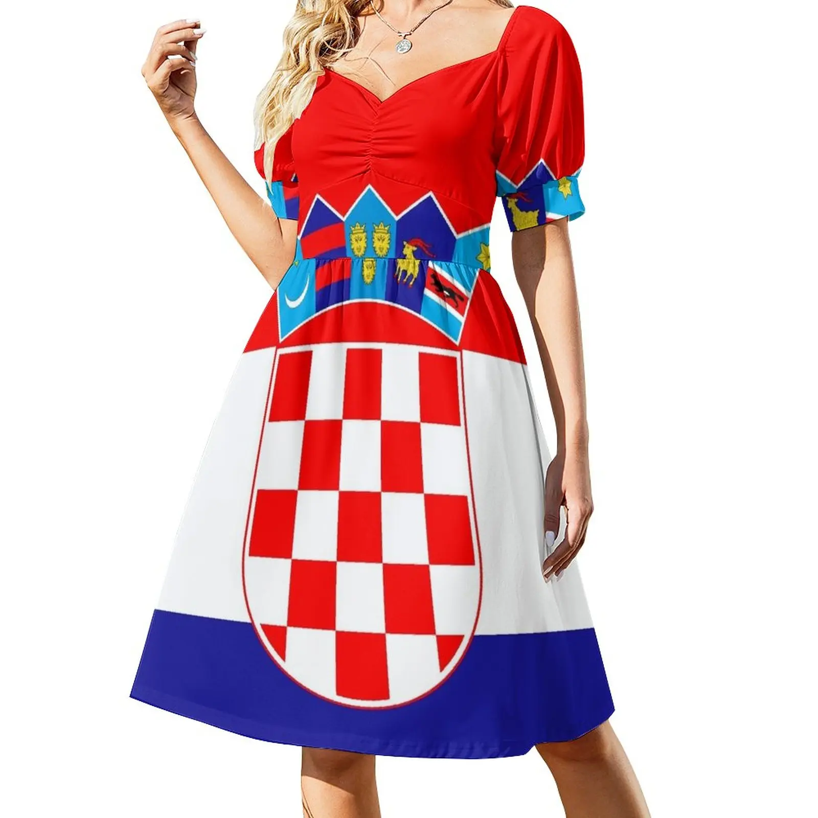 Flag of Croatia Dress clothes evening dresses ladies