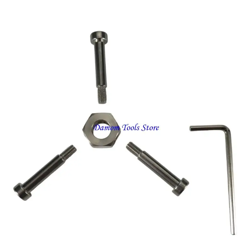 57BE Faucet Handle Garden Spigot Handle Replacement with Threaded Metal Center Mount