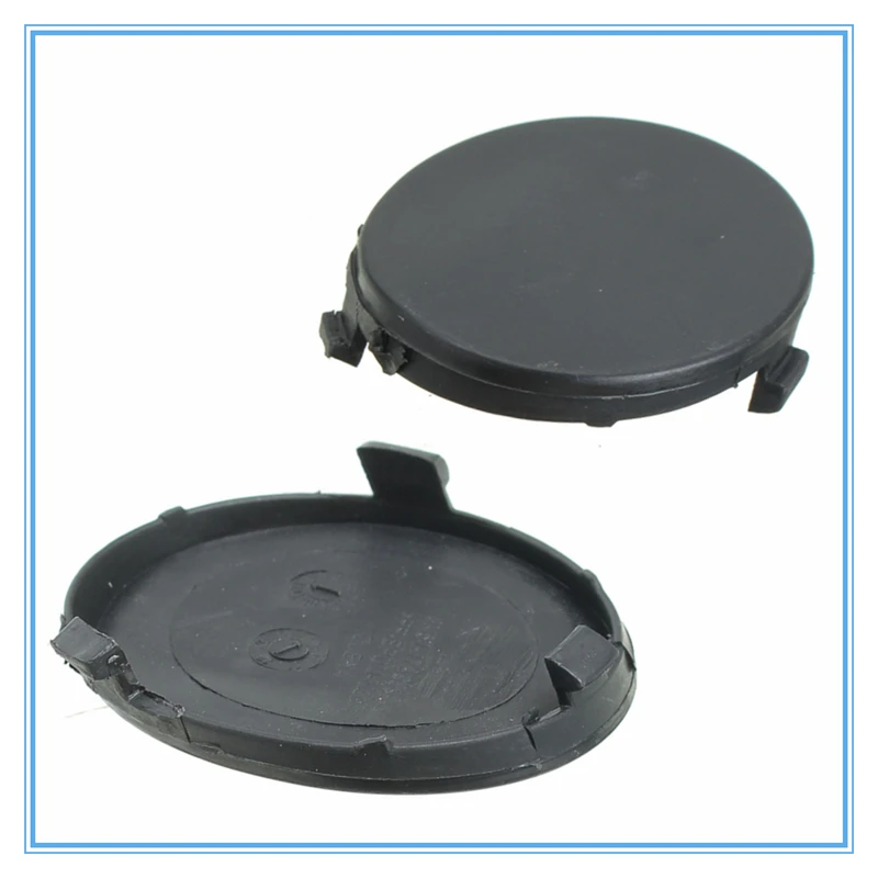 4X 8M5117A989A المصد الأمامي المصد الأمامي المستدير سحب غطاء العين غطاء هوك غطاء أسود لفورد ل التركيز 2008 2009 2010 2011