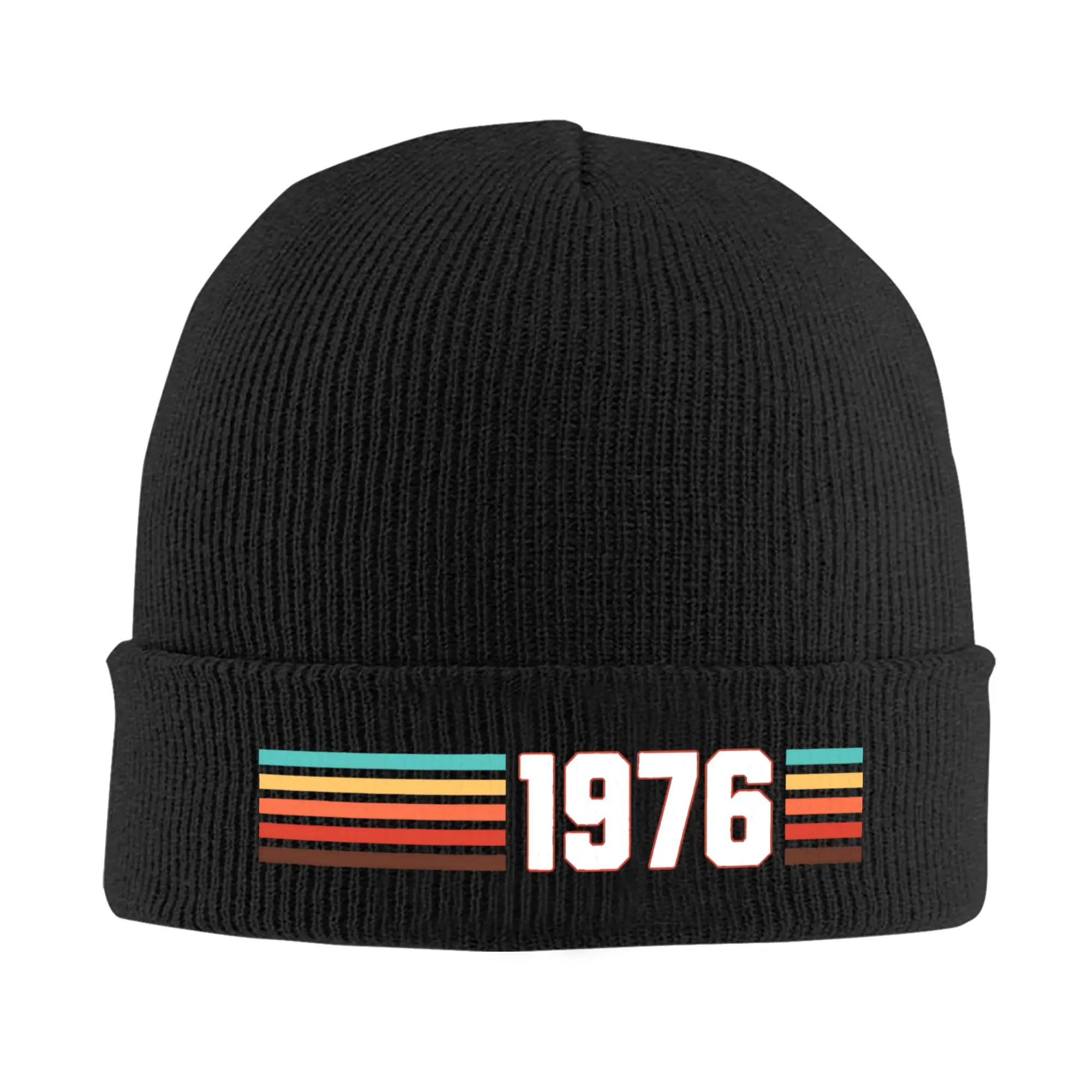 Generation X 1976 Knitted Hat Women's Men's Skullies Beanies Autumn Winter Hats Acrylic  Casual Caps ,