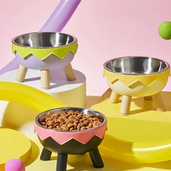 comedero bebedero acero inoxidable para perros y gatos cáscara huevo