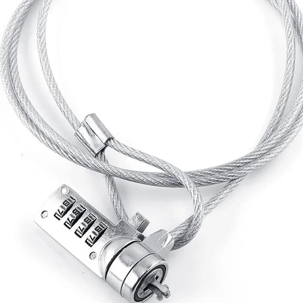 

4-Digit Combination Password Bike Lock Heavy Duty Anti-Theft Steel Wire Cable for Bicycle Motorcycle Security Lock Cycling