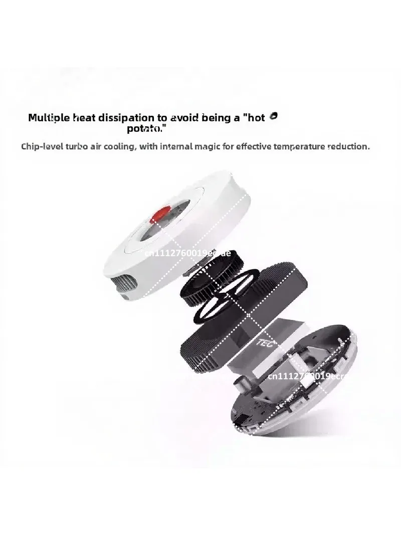 50W Magnetic Wireless Charging Stand Fast Charger for Mobile Phones, Cable Not Included