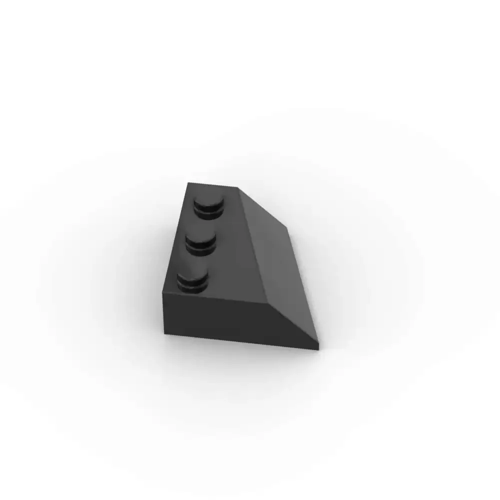 MOC 10 Uds 48165 cuña 3x3 Kit de bloques de construcción casa derecha inclinada Castillo educativo partículas de ladrillo juguetes para niños regalos de cumpleaños