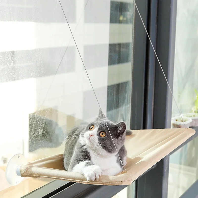 Hammock confortável para Pet Cat, cama pendurada, Sunny Window Seat, Mount Kitten, escalada Frame, Pet Toy