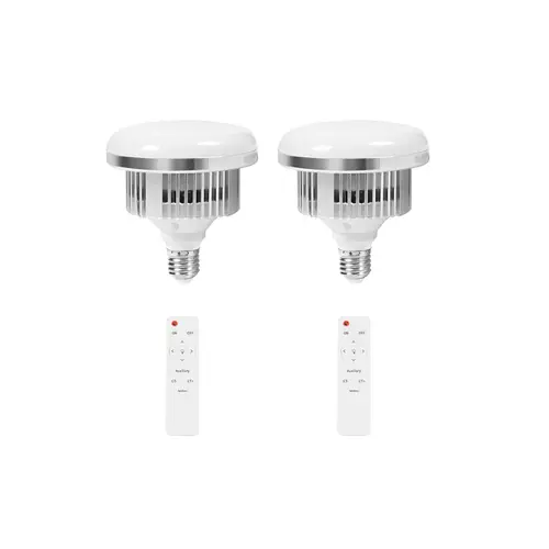 65W LED Photographic Lighting Bulbs E27 Base Lamp With Remote Control Dimmable Daylight Bulb For Photo Studio Softbox - Image 7