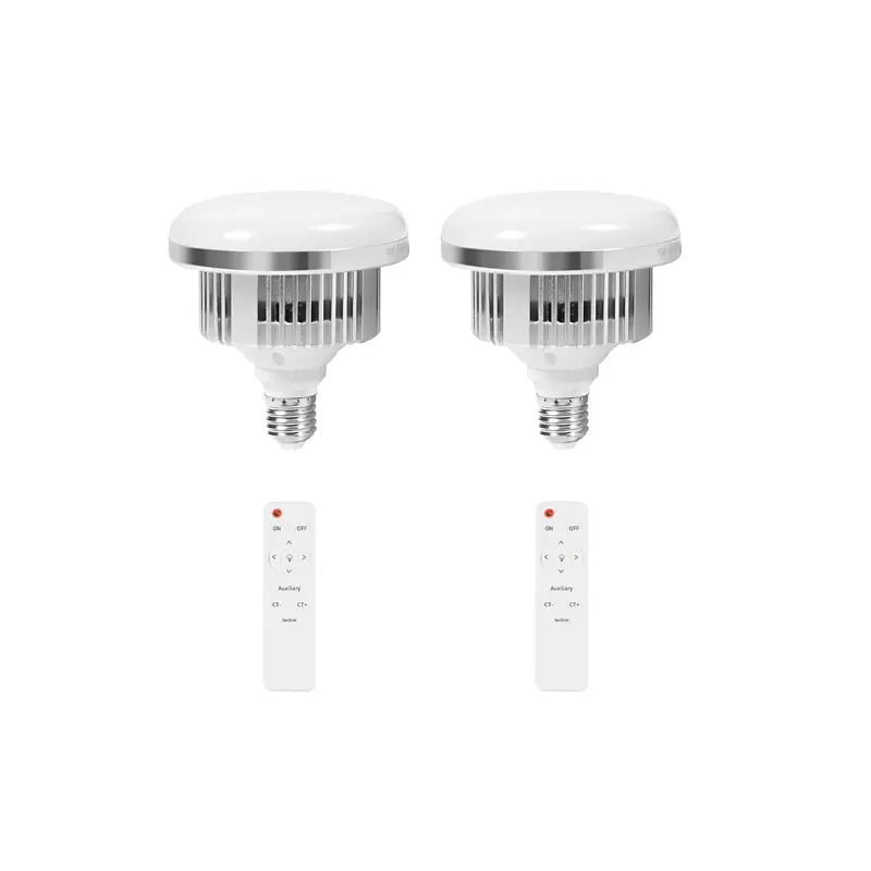 65W LED Photographic Lighting Bulbs E27 Base Lamp With Remote Control Dimmable Daylight Bulb For Photo Studio Softbox - Image 7