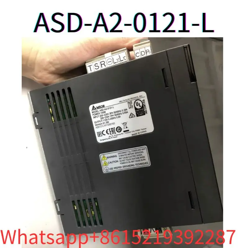 second-hand Servo driver ASD-A2-0121-L tested ok