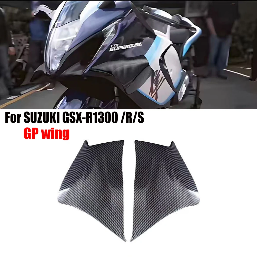 

for Suzuki GSX-R1300 GSXR1300R GSXR1300S 2021-2025 NEW motorcycle ABS front fixed wing aerodynamic spoiler fairing accessories