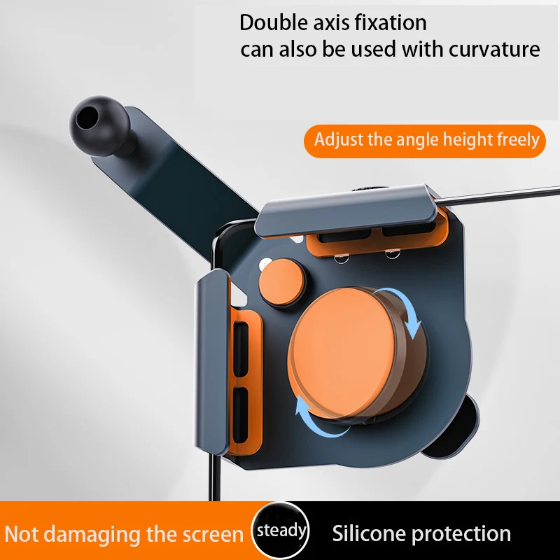 ل تسلا نموذج 3/Y هايلاند 2017 إلى 2025 نموذج Y Juniper 2025 حامل هاتف السيارة الملحقات مع تعديل متعدد الزوايا