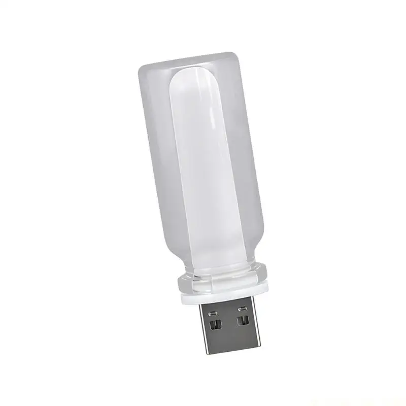 J0MA Vehicle Interior Accent Lamp USB Car Mood Light with Small Clear Body for Commute and Night Cabin Use Scenes