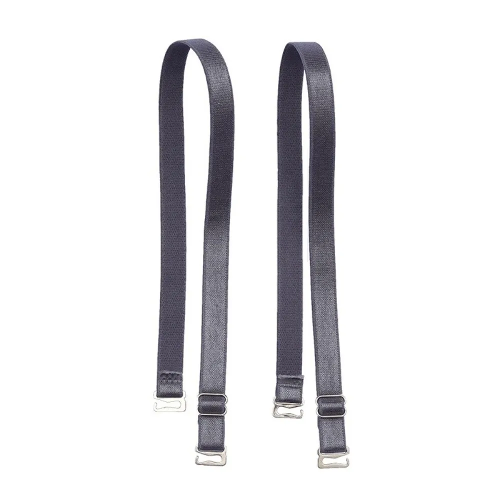 Stainless Steel Double-Shoulder Bra Straps Solid Color Replacement Anti-Slip Bra Straps Bra Shoulder Straps Women