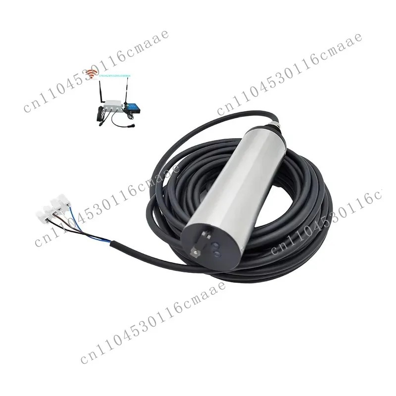 RS485 Digital Detection of Water Turbidity for Wastewater Treatment TSS Sludge Concentration Temperature Self-cleaning Sensor
