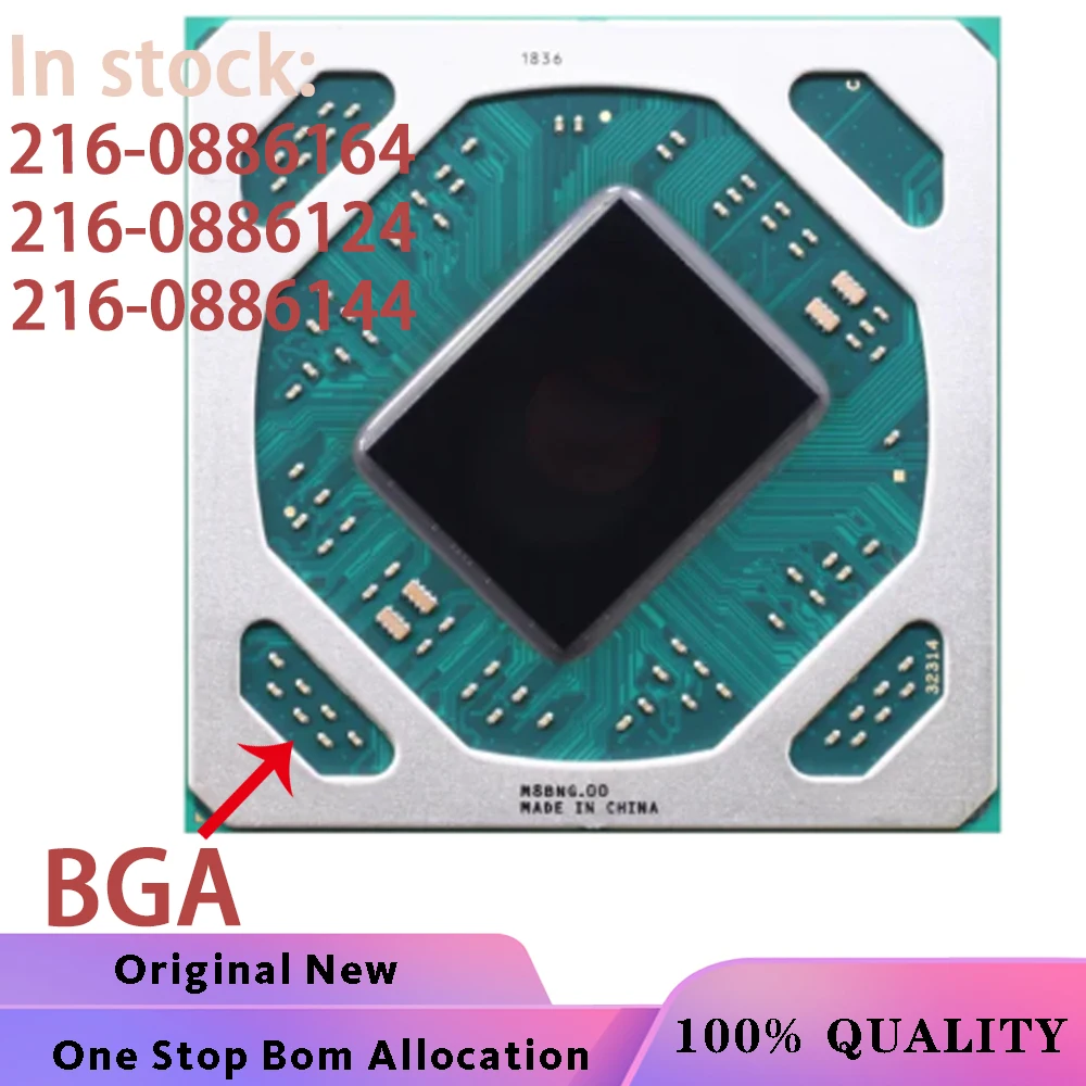 

100% New 216-0886164 216-0886124 216-0886144 216 0886164 216 0886124 216 0886144 BGA Chipset