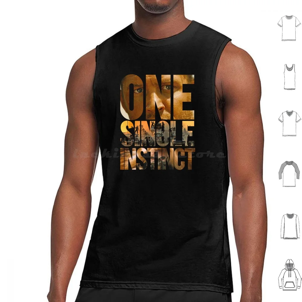 One Single Instinct Tank Tops Vest Sleeveless Mad Max Fury Road Bane Tom Hardy Charlize Theron George Miller Mel Comic