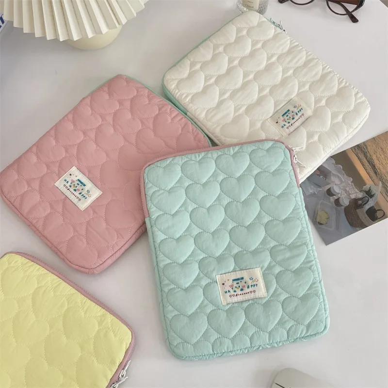 Bolsa macia para forro de ipad, bolsa para tablet de 11 polegadas, bolsa de armazenamento para notebook de 14 a 15 polegadas, pasta para documentos femininos