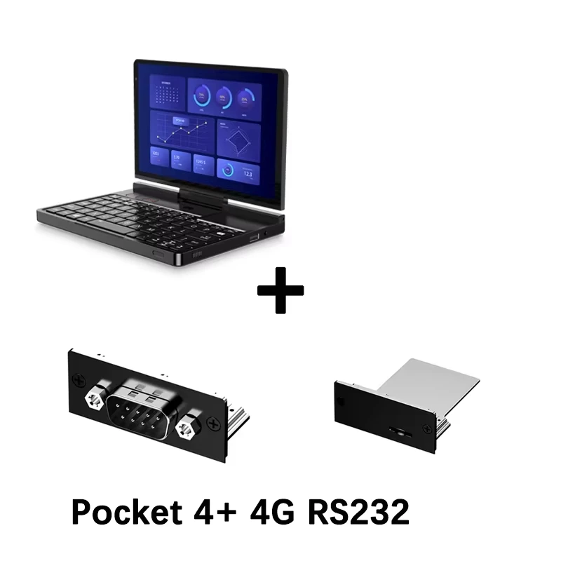 2025 Original GPD Pocket 4 8.8-inch AMD AI 9 HX 370 64GB RAM Portable Mini PC 2TB NVMe flipped 180° Laptop Computer for business