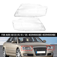For 2005-2010 Audi A8 D3 Front Headlight Cover High Quality Car Accessories Left and Right