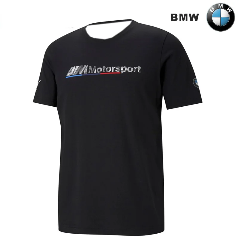 

Лето 2022, мужской гоночный костюм BMW, быстросохнущая модная футболка с короткими рукавами, хит продаж, повседневная свободная дышащая футболка Y2K