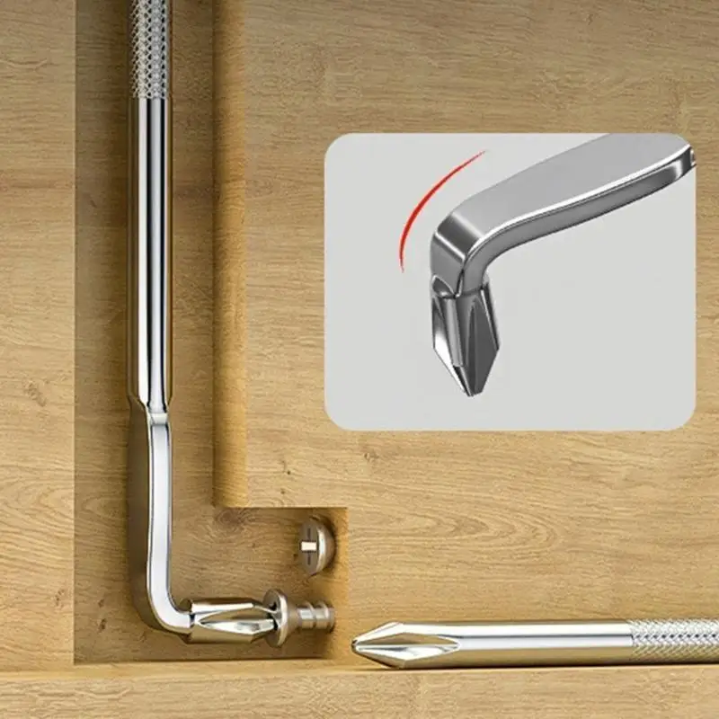 P82E Professional Z Elbow ไขควงเครื่องมือซ่อมแซมเครื่องมือสำหรับการปรับปรุงบ้าน