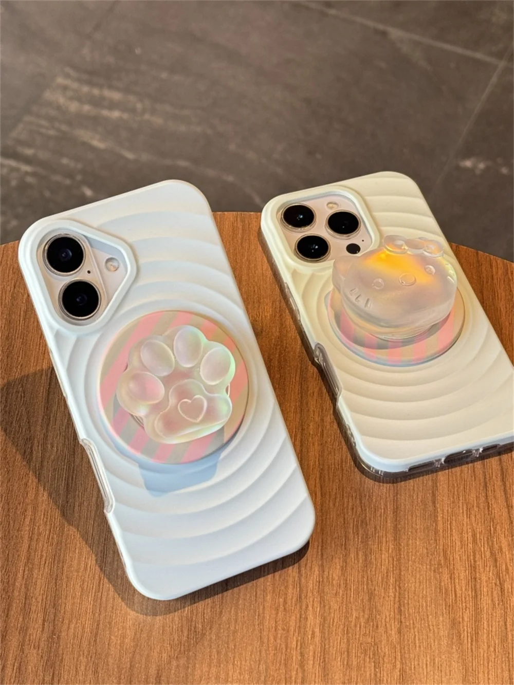 

New HelloKitty Cute Anti Drop Case for iPhone 16 15 14 13 Pro Max - Luxury and Stylish INS Korea Cute Anti Shock Phone Case