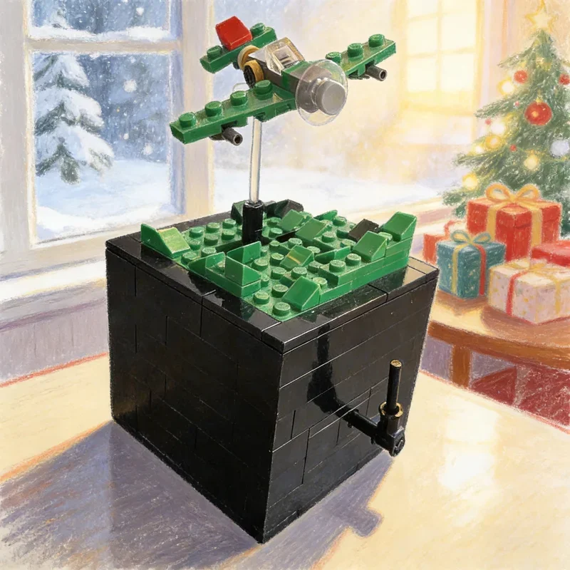 

122pcs MOC Creator Spitfire Model Building Blocks Architecture DIY Assemble Creative Toy Idea Education Festival Gifts Brick