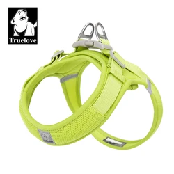 Truelove-arnés para mascotas, malla de nailon transpirable para entrenamiento al aire libre, pecho ajustable, resistente, para perros pequeños y medianos, TLH3013