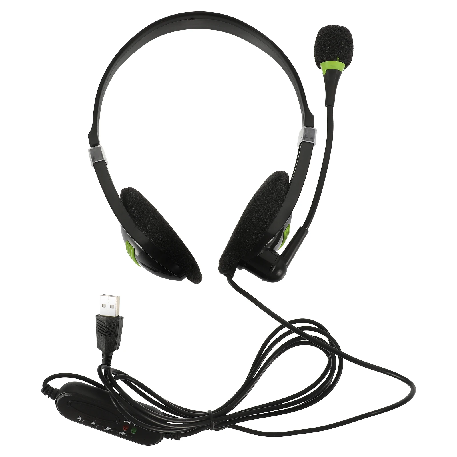 

Usb Headset Noise Cancelling Earphone Mic Flexible Microphone Comfortable Protein Sponge Stylish Design Office Customer Service
