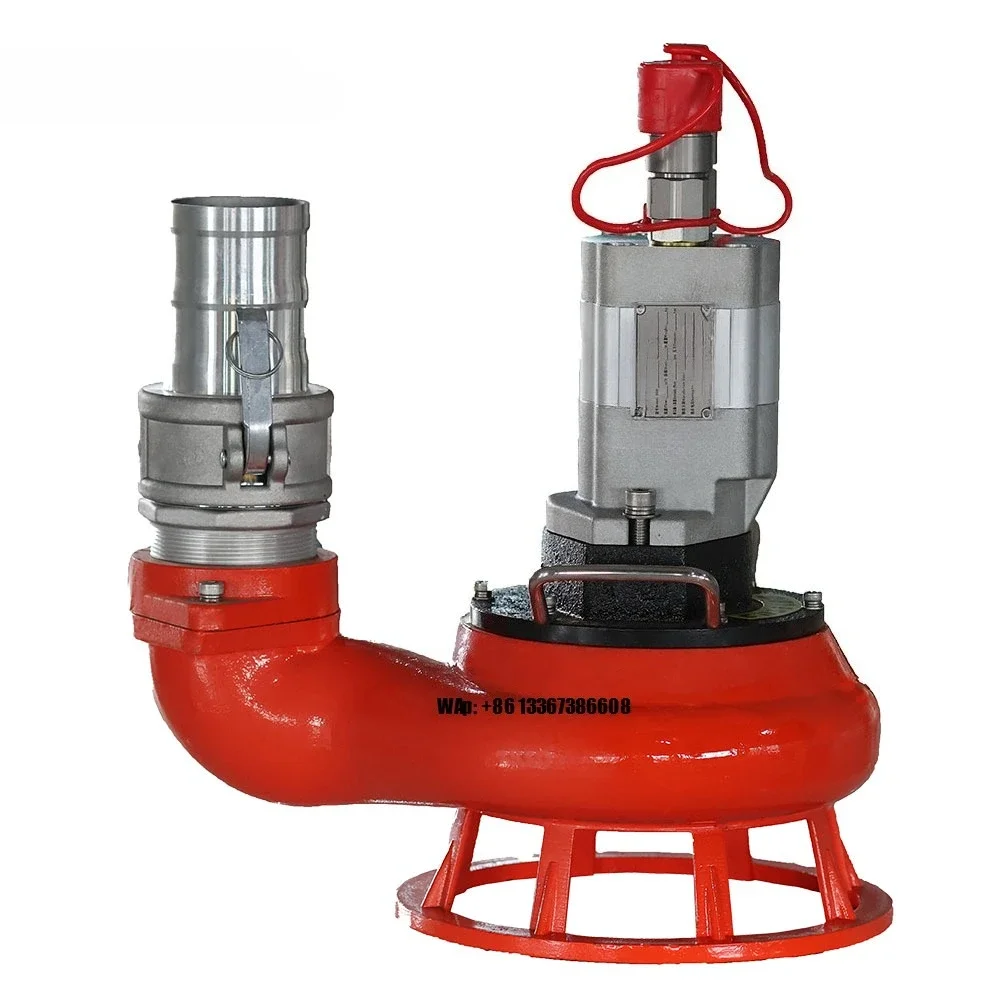 Portable Hydraulic Slurry Pump 100mm Outlet for Sewage