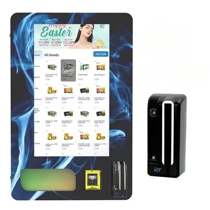 

Factory Price Custom Packaging Smart 32-inch Touch Screen Wall Mount Vending Machine Retail Goods Small Vending Machine