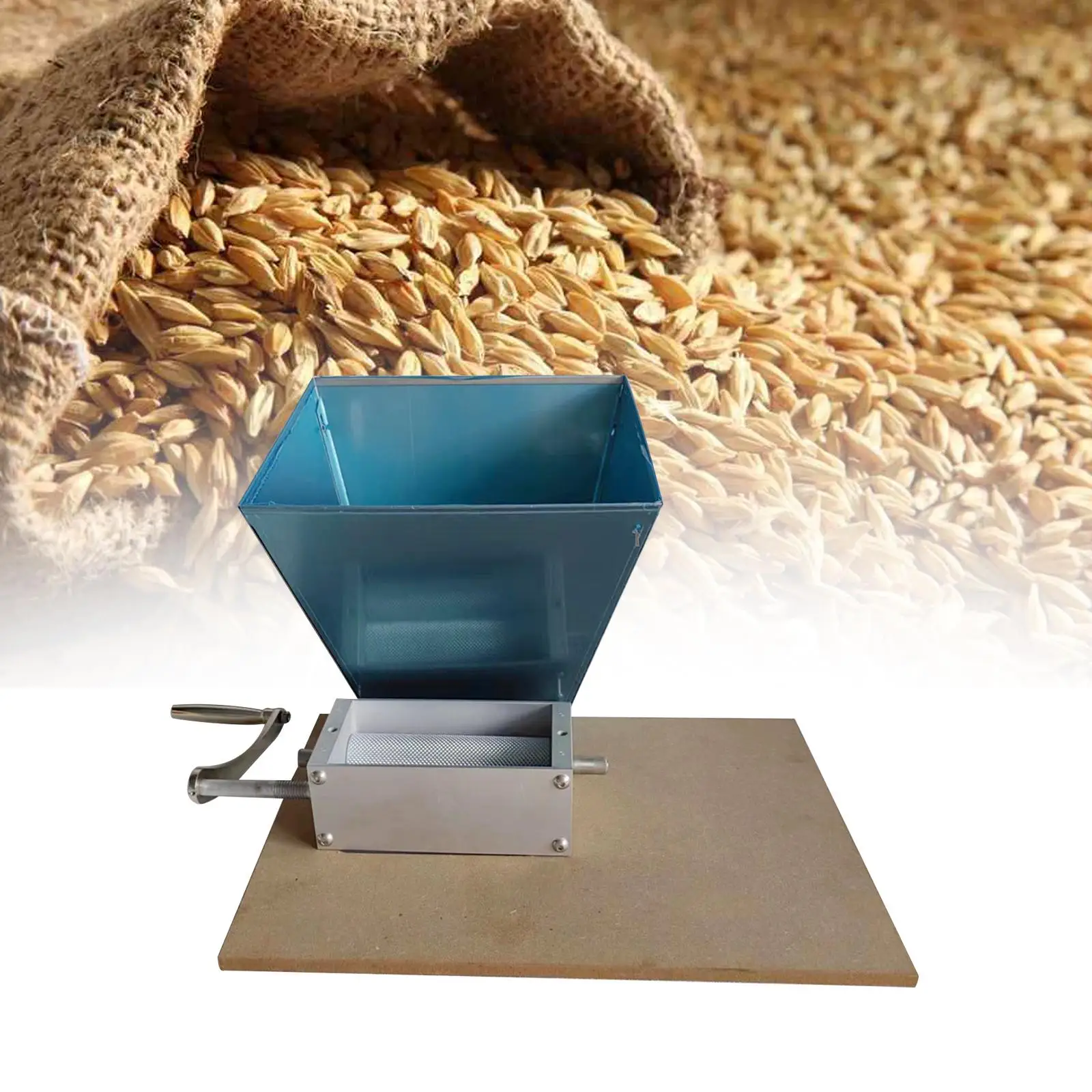 

Manual Grain Grinder Mill Heavy Duty Household Wheat Corn Crusher Coffee Spice Grinder for Coffee Bean Corn Pepper Nuts Soybean