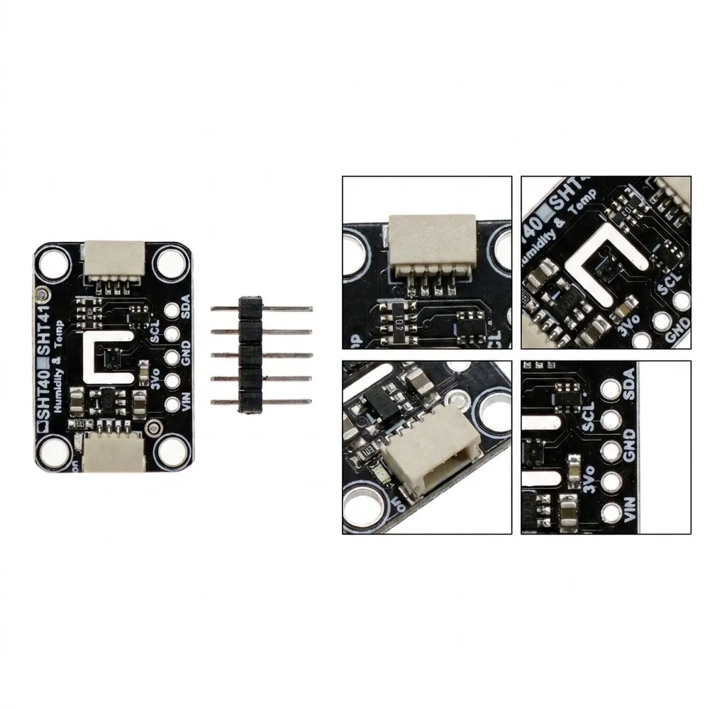 2pcs SHT40 Humidity and Temperature Sensor Modules Designed for STEMMA QT Qwiic Expansion Ecosystem Integration