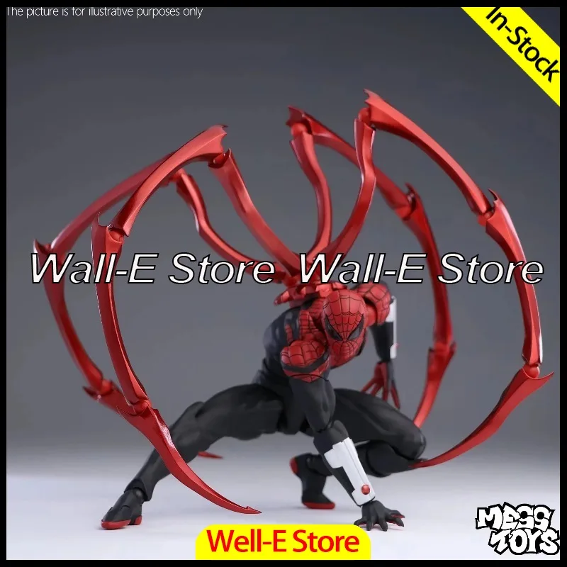 

In Stock Hot Mess Toys Superior Spider Man Doctor Octopus Messtoys Peter Parker Spiderman Neighbor Anime Action Figure Gifts