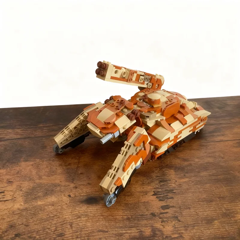 570pcs MOC Shagohod Metal Gear Solid 3 Icons Model Building Toy Blocks Construction Christmas Gift Creative Idea Education Brick