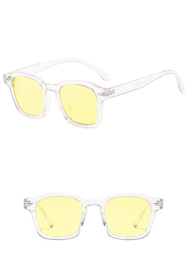 Neue Unisex Rechteck Vintage Sonnenbrille 2023 Mode Design Retro Sonnenbrille Weibliche Dame Brillen Cat Eye Casual Brille UV400 – Detail 11