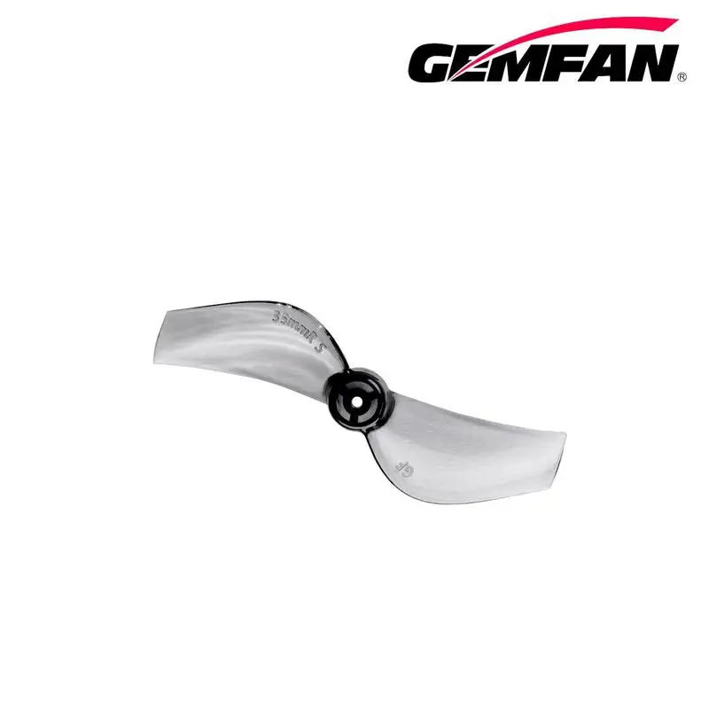 4 Pairs Of Gemfan Qianfeng Propeller Blades 35mms-2 Indoor Tinywoop Small Aircraft Design Model Aircraft Accessories