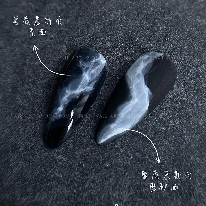 1Pc Watercolor Ink Nail Polish Dye Color Block Halo Blossoming Gradual Smudge Bubble Manicure Varnish DIY Nail Color Liquid - Image 5