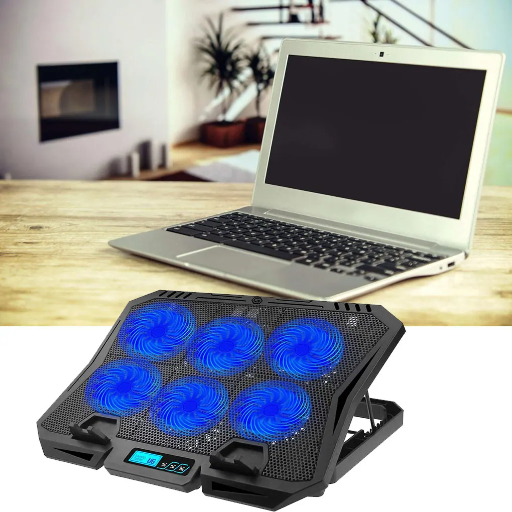 Boost Laptop Performance With Base Bracket Fan Air Cooling System Can Adjust Wind Speed Want
