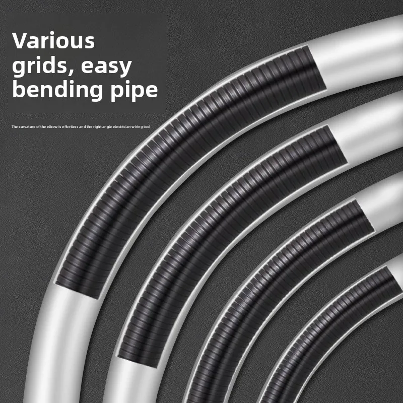 Ferramenta de dobra de mola de conduíte de PVC estendida e espessada Ferramenta de rosqueamento de eletricista de alta elasticidade de nível industrial 4 polegadas