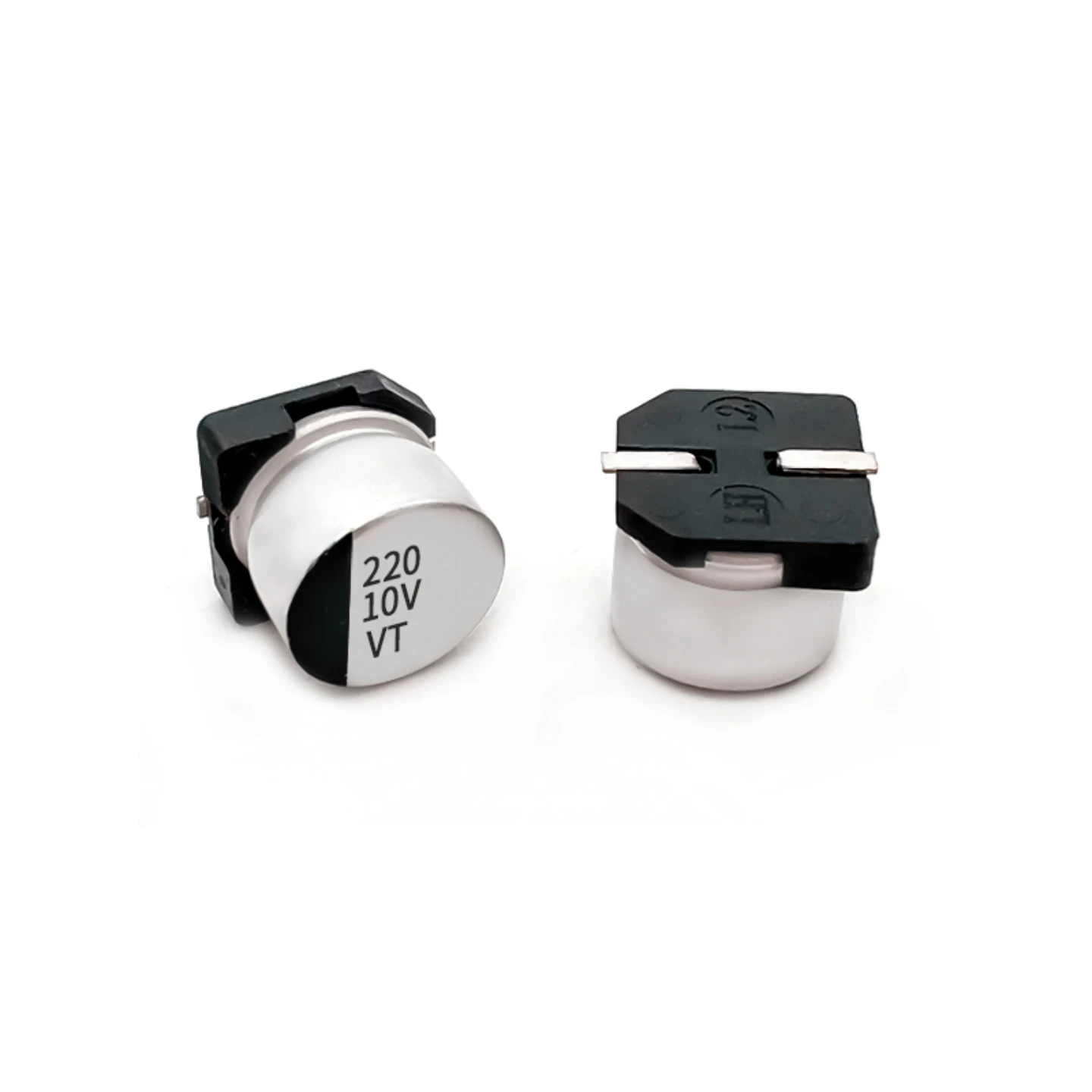 (10 peças) 10v220uf 6.3x5.4mm novo capacitor eletrolítico de alumínio smd patch 220uf 10v