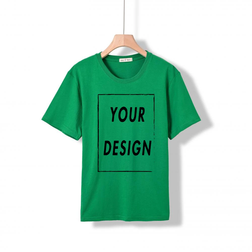 190g adult cotton short sleeved T-shirt for both men and women, fashion customization, custom made with private logo, S-4XL larg